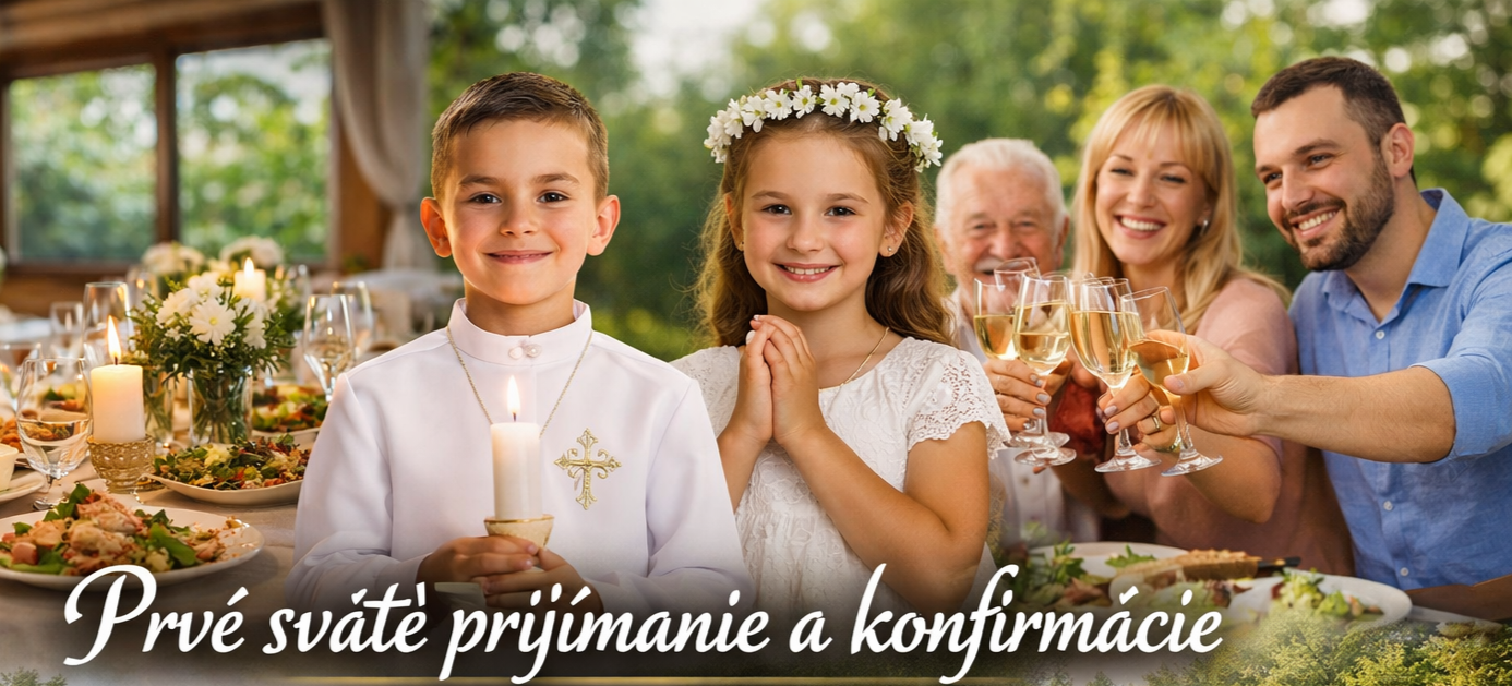 Prv&eacute; sv&auml;t&eacute; prij&iacute;manie a konfirm&aacute;cie